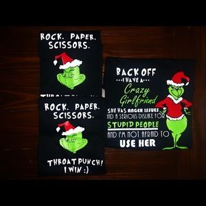 Grinch shirts... $20 each